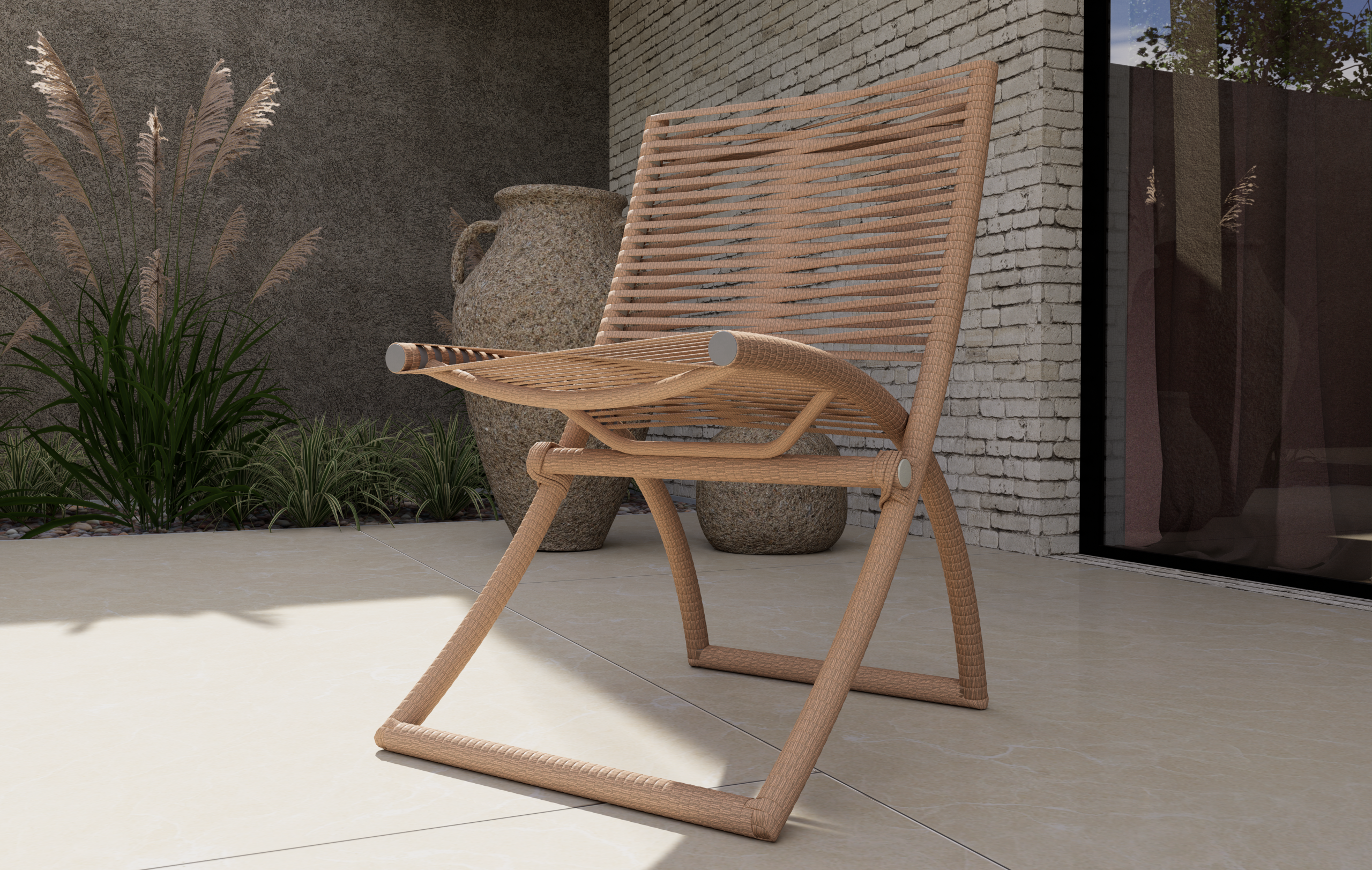 Detailed chair material