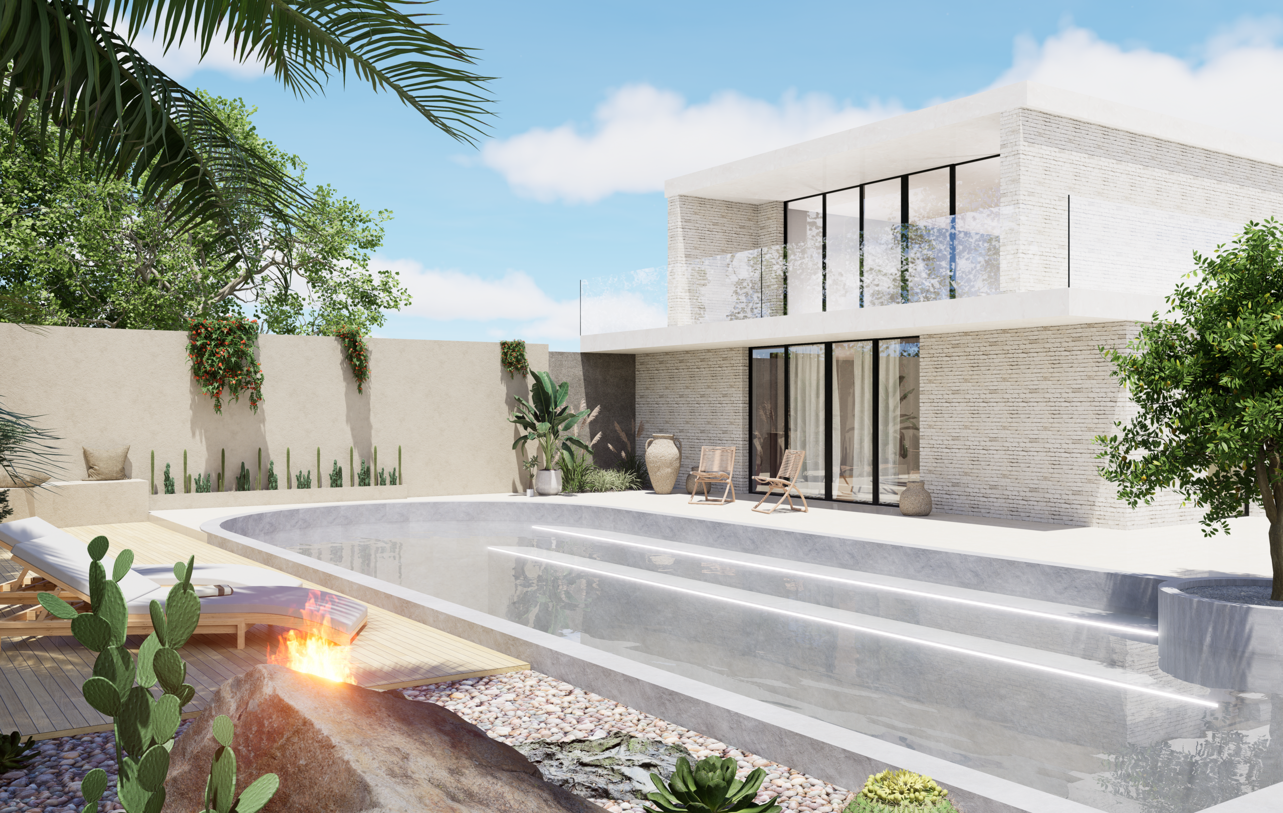 Overview of the Villa